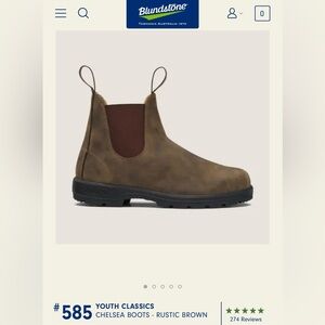 Blundstone Chelsea boots — women’s 7